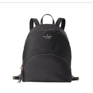 Kate Spade New York KARISSA NYLON LARGE BACKPACK in Black
